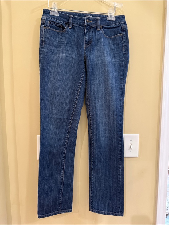 LOFT Denim - LOFT Dark Blue Straight-Leg Jeans
